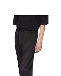 schwarze Chinohose von Jil Sander