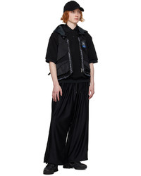 schwarze Chinohose von Fumito Ganryu