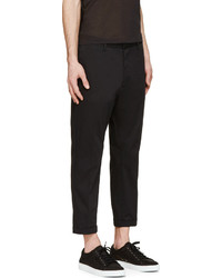 schwarze Chinohose von DSQUARED2