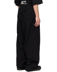 schwarze Chinohose von Miharayasuhiro