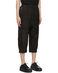 schwarze Chinohose von By Walid