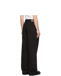 schwarze Chinohose von Dries Van Noten