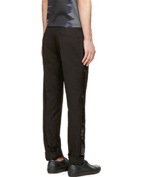 schwarze Chinohose von Calvin Klein Collection