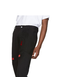 schwarze Chinohose von 424