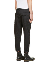 schwarze Chinohose von DSQUARED2