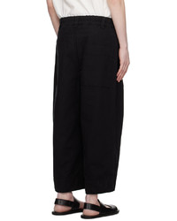 schwarze Chinohose von Toogood