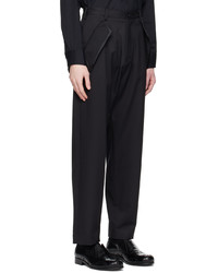 schwarze Chinohose von Sulvam