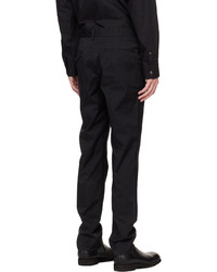 schwarze Chinohose von Comme Des Garcons Homme Plus