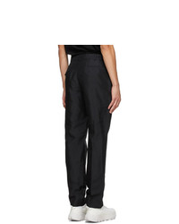 schwarze Chinohose von Comme Des Garcons Homme Plus