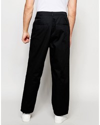 schwarze Chinohose von Asos