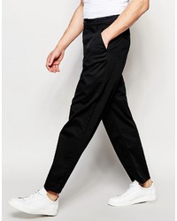 schwarze Chinohose von Asos