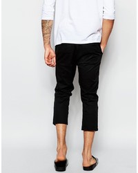 schwarze Chinohose von Asos