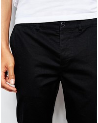 schwarze Chinohose von Asos