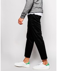 schwarze Chinohose von Asos