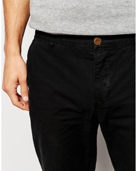 schwarze Chinohose von Asos