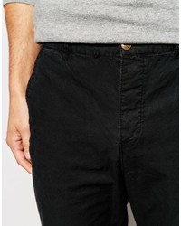 schwarze Chinohose von Asos