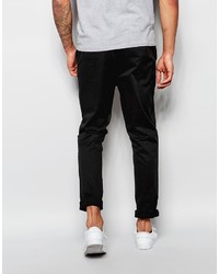 schwarze Chinohose von Asos