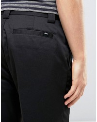 schwarze Chinohose von Stussy