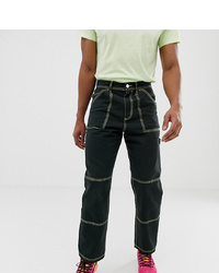 schwarze Chinohose von Crooked Tongues