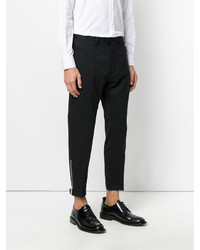 schwarze Chinohose von DSQUARED2