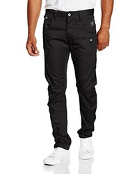 schwarze Chinohose von Crosshatch