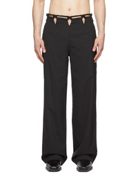 schwarze Chinohose von Dion Lee