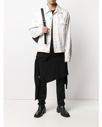 schwarze Chinohose von Raf Simons