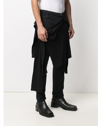 schwarze Chinohose von Raf Simons