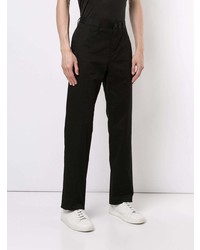 schwarze Chinohose von Kent & Curwen