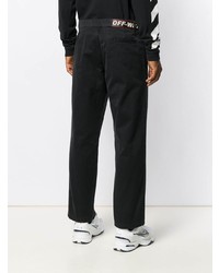 schwarze Chinohose von Off-White