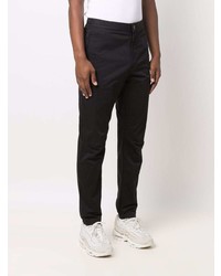 schwarze Chinohose von Stone Island