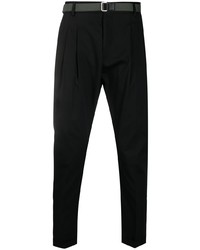 schwarze Chinohose von Low Brand