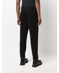 schwarze Chinohose von Dell'oglio