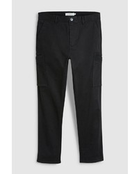 schwarze Chinohose von next