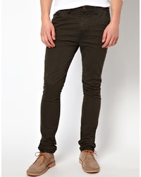 schwarze Chinohose von Nudie Jeans