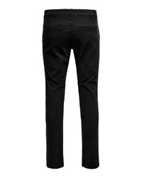 schwarze Chinohose von ONLY & SONS