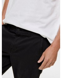 schwarze Chinohose von ONLY & SONS