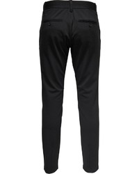 schwarze Chinohose von ONLY & SONS