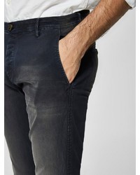 schwarze Chinohose von Selected Homme