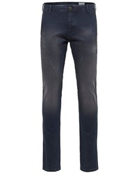 schwarze Chinohose von Selected Homme