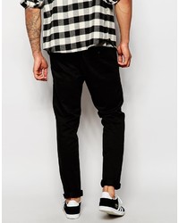 schwarze Chinohose von Cheap Monday