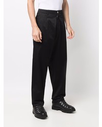 schwarze Chinohose von Stone Island Shadow Project