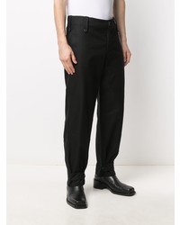 schwarze Chinohose von Alexander McQueen