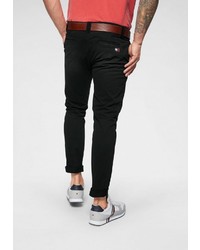 schwarze Chinohose von Tommy Jeans