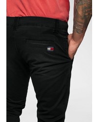 schwarze Chinohose von Tommy Jeans