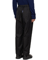 schwarze Chinohose von Comme des Garcons Homme