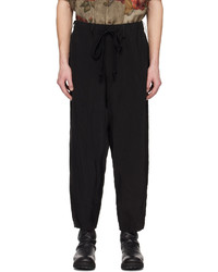 schwarze Chinohose von Uma Wang