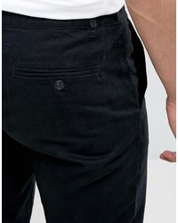 schwarze Chinohose von Weekday