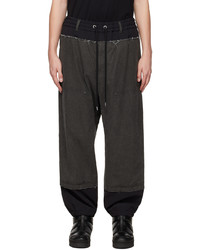 schwarze Chinohose von Y's