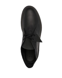 schwarze Chukka-Stiefel aus Leder von Clarks Originals